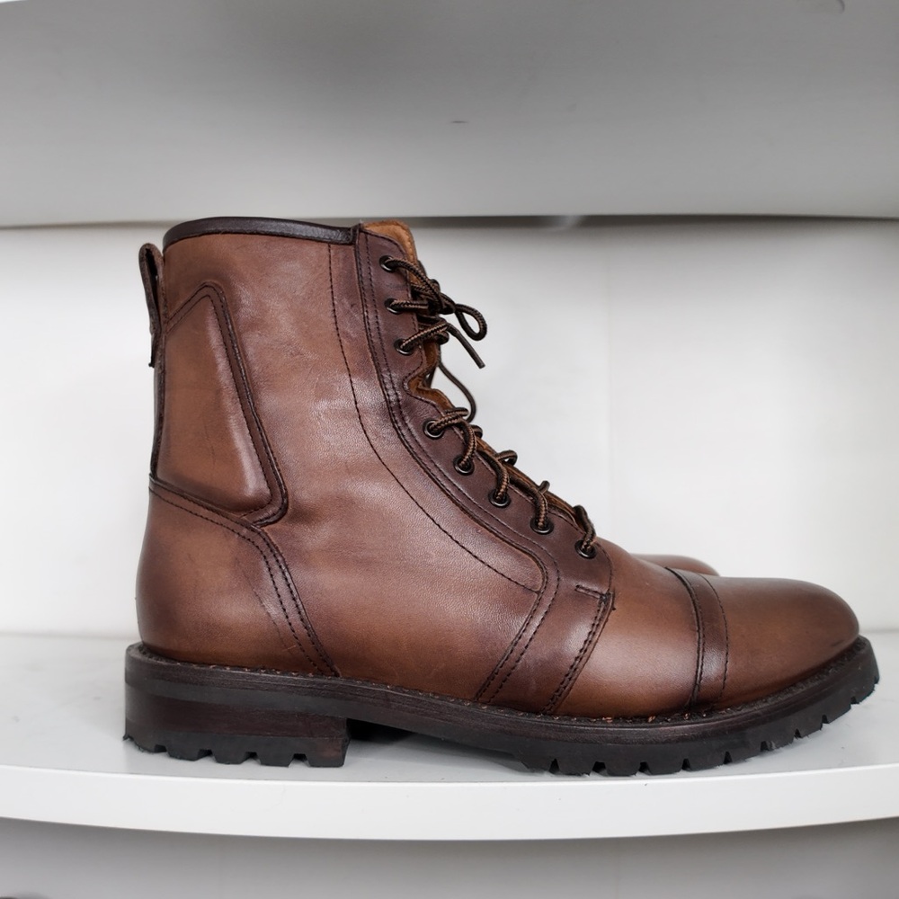 Thursday Boot Co. Casa Moto Racer Boots - Wheat (Men’s 12/ Worn)